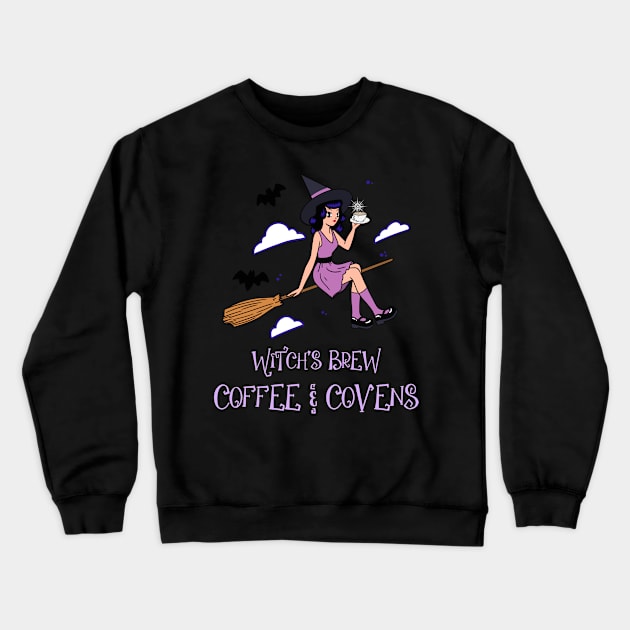 Witch's Brew Crewneck Sweatshirt by Ghoulverse